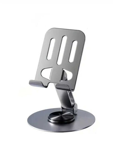 Universal Full Metal Mobile Phone Stand 360° Rotating Aluminum Alloy Base Desktop Tablet Phone Holder Stand