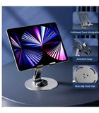 Universal Full Metal Mobile Phone Stand 360° Rotating Aluminum Alloy Base Desktop Tablet Phone Holder Stand