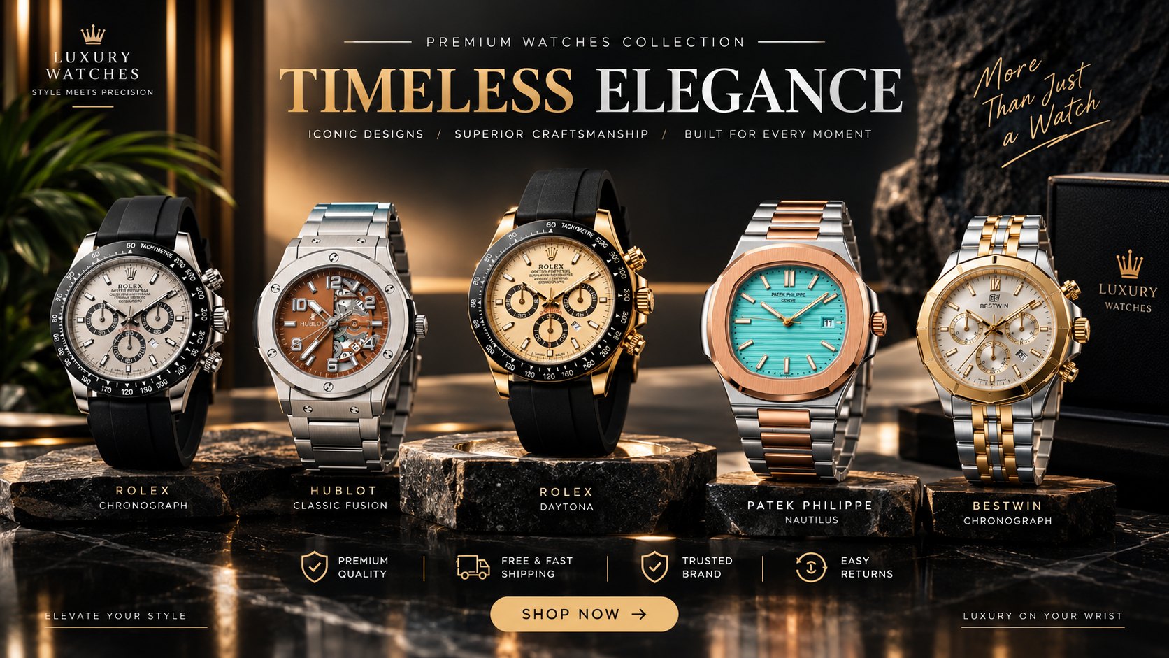 UrbanMeena - Premium watches collection